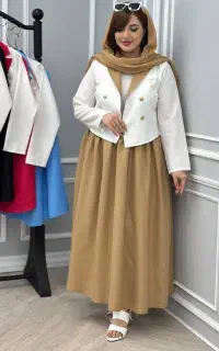 ست کت و دامن زنانه