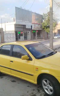 سمند زرد مدل 83