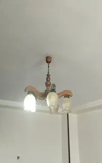 لوستر چوبی