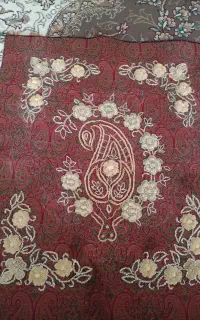 تابلو سرمه دوری شده بدون قاب هنر دست