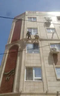 کار در ارتفاع بدون داربست