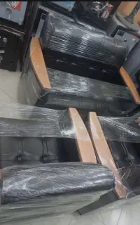 نیم ست یا مبل اداری چرم