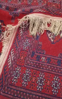 فرش دست بافت تار پود پشم ریز بافت