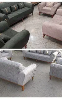 مبل راحتی مدل هدیه    روبرو اتکا    مبل نگین