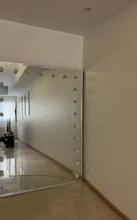 اینه قدی بزرگ چراغ دار ریموت دار