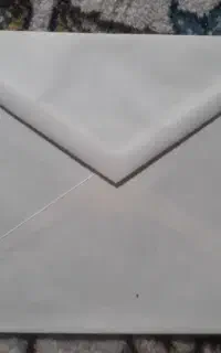 پاکت نامه پستی با خط نستعلیق