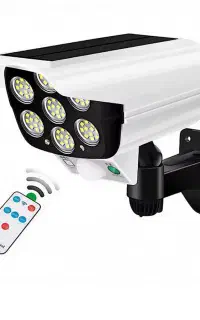 چراغ خورشیدی طرح دوربین