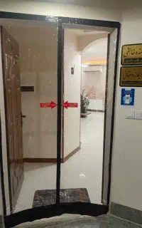 پرده آهنربایی مگنتی  تور سلفون