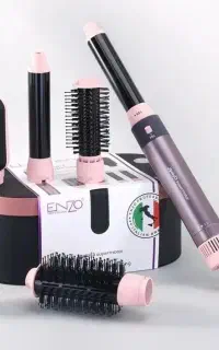 پک کامل سشوار حرفه ای انزو اصل ایتالیا مدل۴۱۳۳