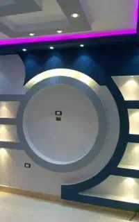 دکوراسیون داخلی.رنگ آمیزی.tv روم.کناف.