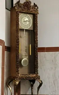 ساعت ایستاده