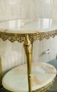 میز دو طبقه خاطره برنز اصل