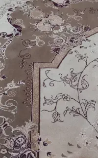 یک جفت فرش کرم رنگ
