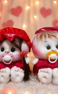 عروسک‌های دست ساز مناسب کادو وسیسمونی