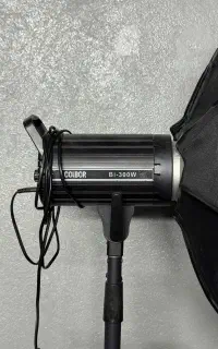 ویدیو لایت ۲ عدد با تجهیزات کامل سه پایه سافت باکس