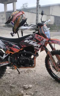 فلات طرح ktm 250 سی سی مدل ۱۳۹۹
