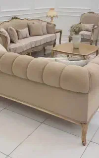 مبل راحتی چستر با دوخت شیاری و فوم سرد