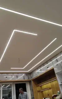 کناف پی وی سی تایل گچی وتی وی وال