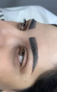 مدل جهت میکرو روی ابرو نچرال وابروی تتو دار قدیمی