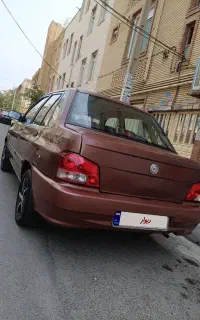 ماشین خودرو پراید 132مدل87 دوگانه شرکتی فروش فوری