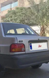 پراید ۱۳۱ نقره ای
