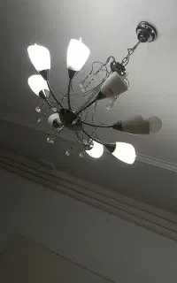 لوستر ۸ شعله سالم