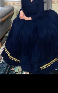 لباس مخمل ساده