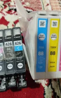 دوعدد کارتریج اصلی وپلمپ بشرط