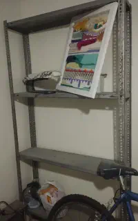 بخاری برقی و اتو و‌ قفسه آهنی