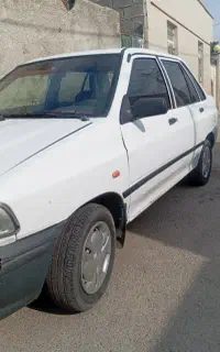 پراید مدل۸۱ سفید شاستی سالم
