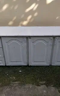 کابینت زمینی سه در سه کشو یکسره
