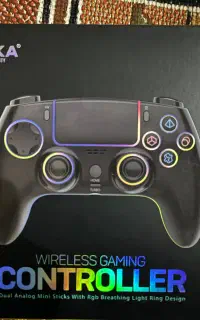 دسته وایرلس هیسکا شکار صفر hr-71  rgb دار