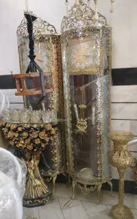 ساعت ایستاده برنز