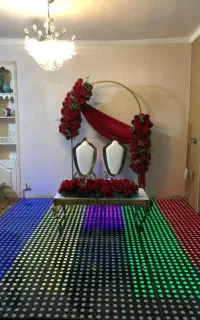 اجاره استیج رقص. جایگاه عروس و داماد قیدار و حومه