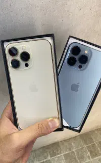 ایفون ۱۳پرو دوسیمکارت حافظه۲۵۶  درحد اکبند