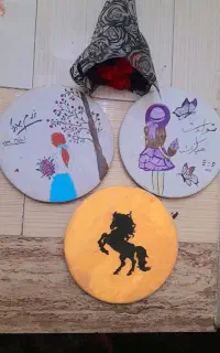 دیوار کوب با هر نوع نقش