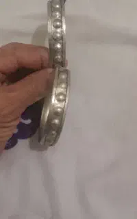 جفت النگو نقره عتیقه