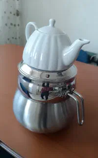 ست کتری و قوری رو گازی