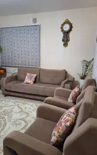 فروش مبل ۸ نفره تخت شو در حد نو