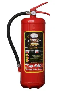 فروش کپسول آتش نشانی (پودر خشک و CO2)