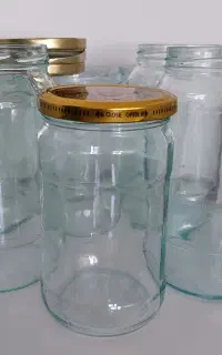شیشه دبه قوطی