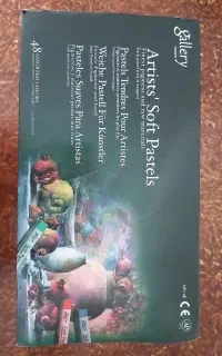 پاستل گچی ۴۸ رنگ گالری
