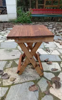 صندلی تاشو چوبی