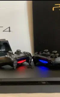 پلی استیشن۴ ps4 کپی خور ۱ترابایت دو دسته فول بازی