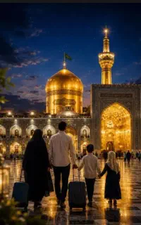 تور مشهد  به خواسته‌ی دلتان با شرایط اقساطی