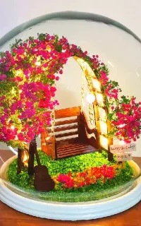 چراغ خواب کادو تولد تاب بهاری همراه با متن