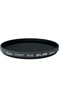 فیلتر کاهنده نور ND8 kenko 58mm