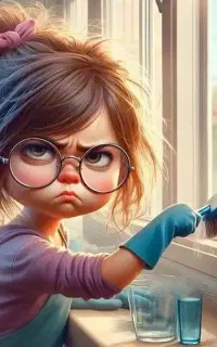 خانم‌ مجرد برای امور کار منزل/تمام وقت