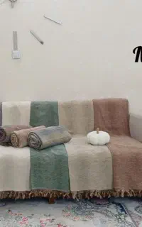 شال مبل ، روفرشی، حوله