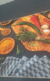 فرش آشپزخانه باپادری ست سالم  تخفیف جزئی پای مامله